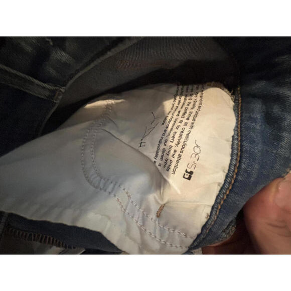 JOE’S JEANS Charlie Velvet Stripe High Rise Skinny Jeans 27 - Picture 6 of 7